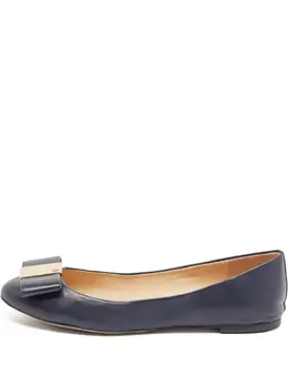 Tory Burch: Синие балетки 