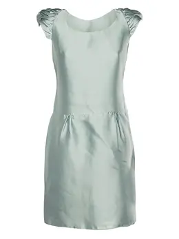 Burberry Pre-Owned: Голубое платье 