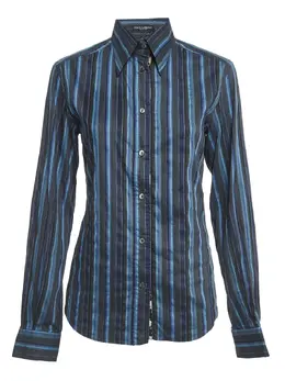 Dolce & Gabbana Pre-Owned: Рубашка в полоску 