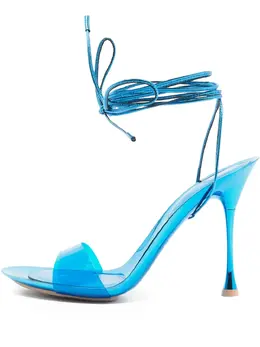 Gianvito Rossi: Голубые сандалии 