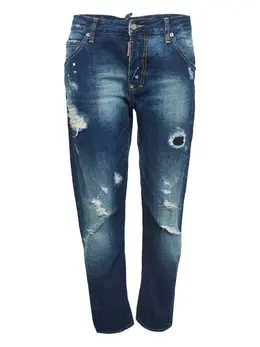 DSQUARED2: Рваные джинсы 