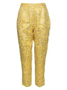 Dolce & Gabbana Pre-Owned: Жёлтые брюки 