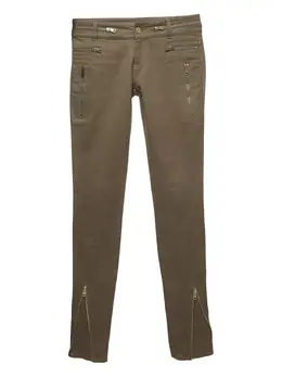 Gucci Pre-Owned: Зелёные джинсы 