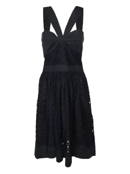 Moschino Pre-Owned: Кружевное платье 