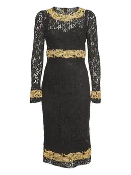 Dolce & Gabbana Pre-Owned: Кружевное платье 