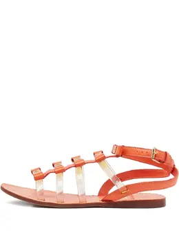 Tory Burch: Прозрачные сандалии 