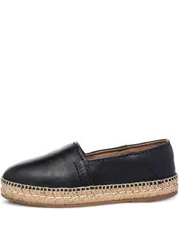 Prada Pre-Owned: Чёрные мокасины 