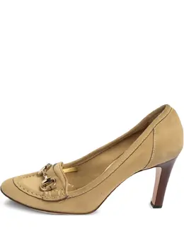 Gucci Pre-Owned: Бежевые туфли 