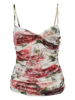 Dolce & Gabbana Pre-Owned: Майка с принтом 