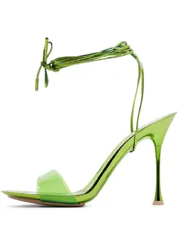 Gianvito Rossi: Прозрачные сандалии 