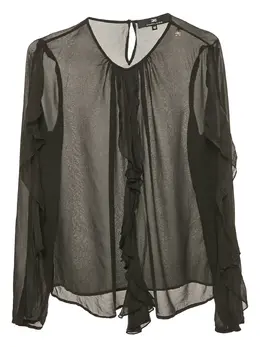 Elisabetta Franchi: Прозрачная блуза 