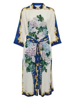 Dolce & Gabbana Pre-Owned: Платье с растительным принтом 