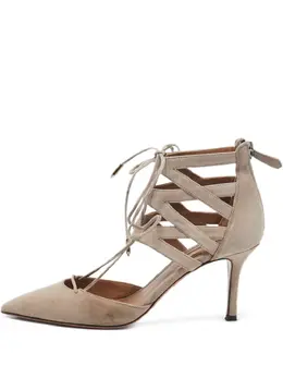 Aquazzura: Бежевые туфли 