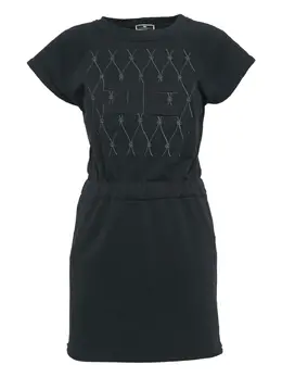 Elisabetta Franchi: Платье с коротким рукавом 