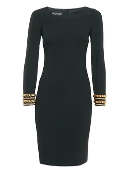 Moschino Pre-Owned: Чёрное платье 