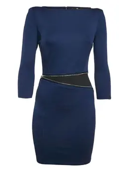 Elisabetta Franchi: Платье с длинным рукавом 
