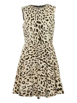 Dolce & Gabbana Pre-Owned: Платье с леопардовым принтом 