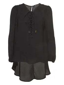 Elisabetta Franchi: Кружевная блуза 