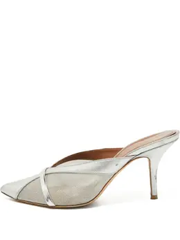 Malone Souliers: Серебристые туфли 