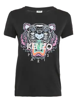 Kenzo Pre-Owned: Чёрная футболка 
