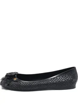 Tory Burch: Чёрные балетки 