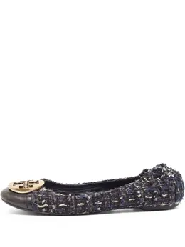 Tory Burch: Синие балетки 
