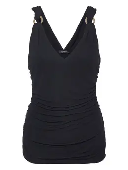 Versace Pre-Owned: Чёрная майка 