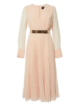 Max Mara: Плиссированное платье 