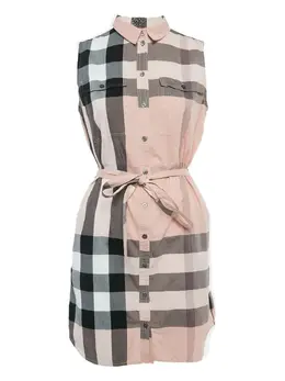 Burberry Pre-Owned: Хлопковое платье 