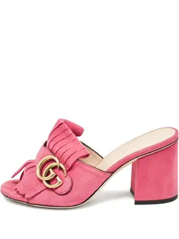 Gucci Pre-Owned: Розовые сандалии 