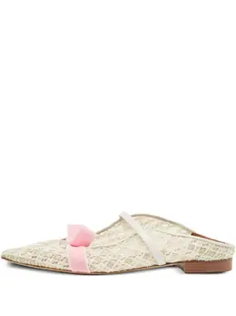 Malone Souliers: Розовые балетки 