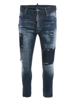 DSQUARED2: Рваные джинсы 
