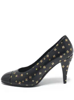 CHANEL Pre-Owned: Чёрные туфли 