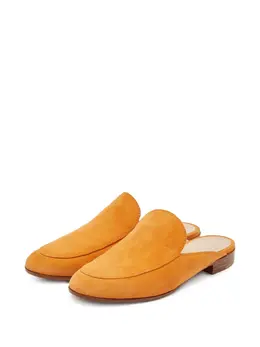 Gianvito Rossi: Оранжевые сабо 