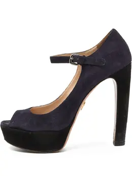 Prada Pre-Owned: Голубые сандалии 