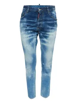 DSQUARED2: Рваные джинсы 