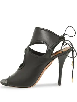 Aquazzura: Чёрные сандалии 