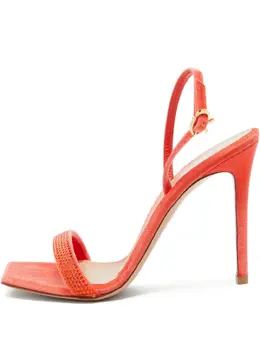 Gianvito Rossi: Оранжевые сандалии 