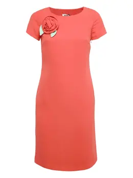 Moschino Pre-Owned: Платье с растительным принтом 
