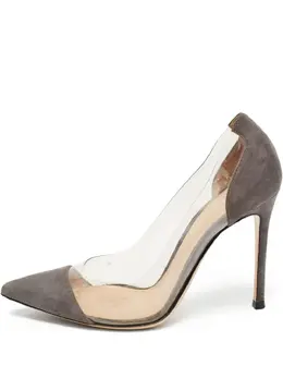 Gianvito Rossi: Прозрачные туфли  Plexi