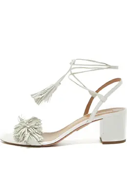 Aquazzura: Белые сандалии 