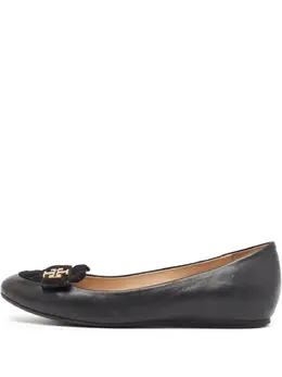 Tory Burch: Чёрные балетки 