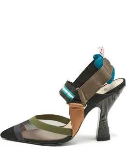 Fendi Pre-Owned: Чёрные туфли 