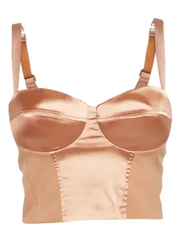 Elisabetta Franchi: Атласный топ 