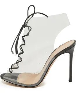 Gianvito Rossi: Белые сандалии  Helmut
