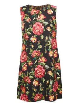 Dolce & Gabbana Pre-Owned: Платье с растительным принтом 