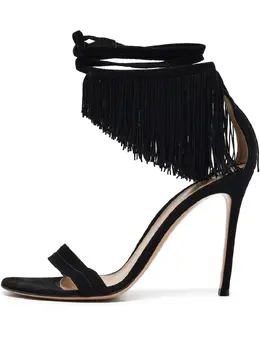 Gianvito Rossi: Чёрные сандалии 