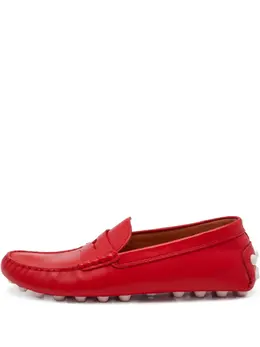 Tod's: Красные лоферы 