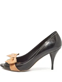 Prada Pre-Owned: Чёрные туфли 
