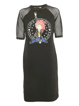 Moschino Pre-Owned: Платье с принтом 